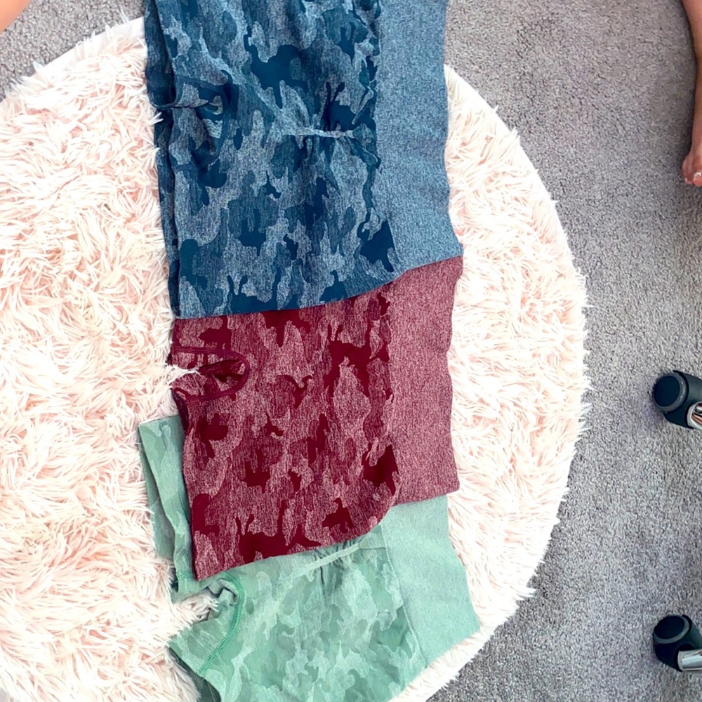 Bundle Of 3 Trendy Camo Athletic Shorts!